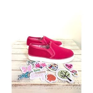 NWOT American Girl | toddler shoes with interchangeable velcro patches